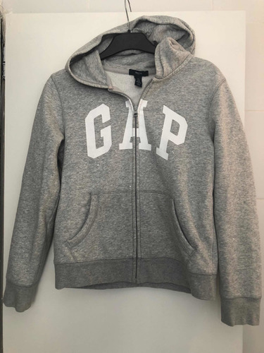 Campera Gap T 13 Impecab C Cierre Y Capucha