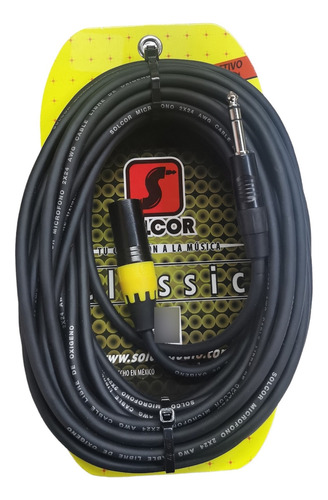  Cable Semicon-solcor Xlr - Trs1/4 Rean Balanceado 10mts