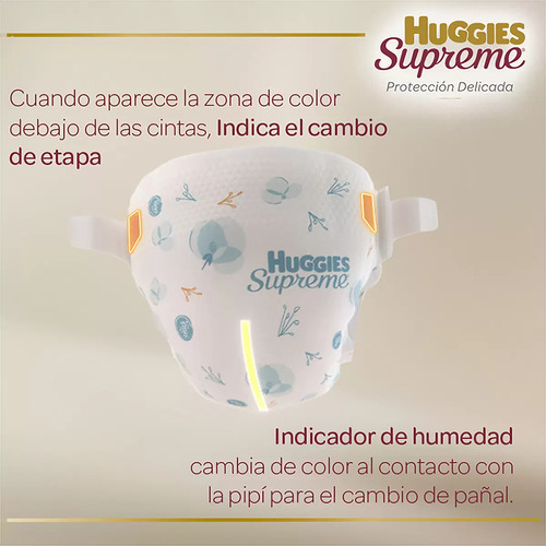 Huggies Supreme Etapa 7 120 Pañales Género Sin género