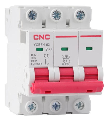 Automatico Trifasico 3x25amp 6ka Curvac, Termomagnetico 3x25