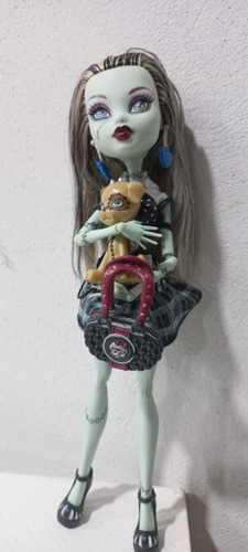 Muñeca Frankie Stein De Monster High - Mattel Dky20 (Usado)