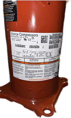 Compresor Scroll Alliance 7.5 Tr 440 Volts Ssa083