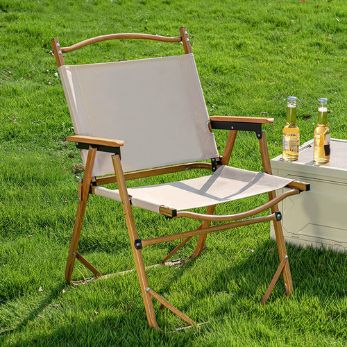 Silla De Camping Plegable Con Diseño Ergonómico Medio