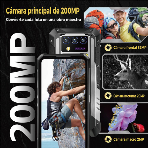 Oukitel Wp100 Titan 16+32gb/512gb 33000 Mah Con Proyector