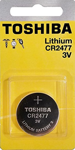 Toshiba Cr2477 - Celula De Litio De 3 Voltios  1 Bateria 