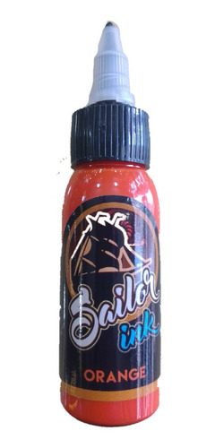 Pigmento Tinta Tattoo Sailor Ink Orange Kaiserstore