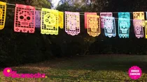 Comprar Guirnaldas, Banderines Mexicanos De Friselina 80gr. X 6
