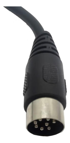 Traovien Midi Cable Din Cotón De 8 Pines 1 Male A 2 Splitter