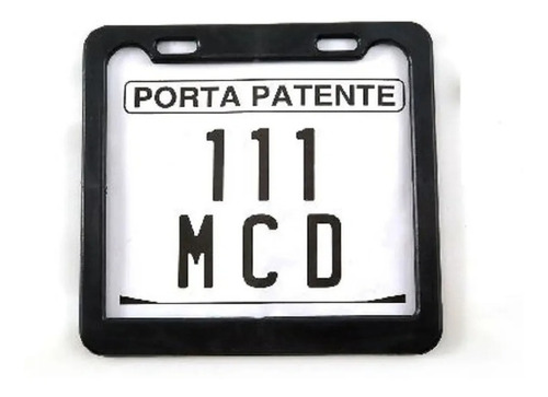 Marco Porta Patente Moto Pvc Anterior- No Mercosur