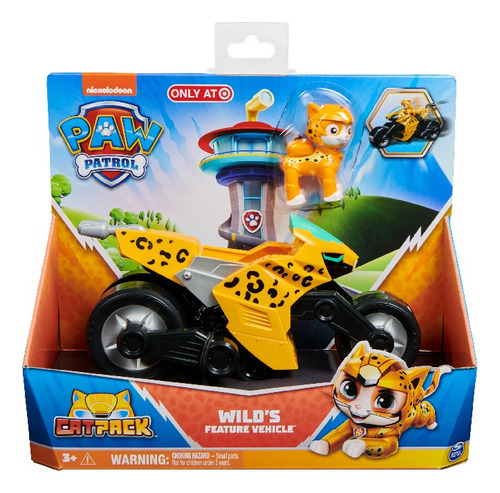 Paw Patrol Vehiculo Rueda Libre C/ Figura Personaje Coleccio