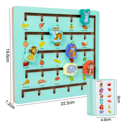 Juego De Mesa Interactivo Para Niños Pequeños, Animal