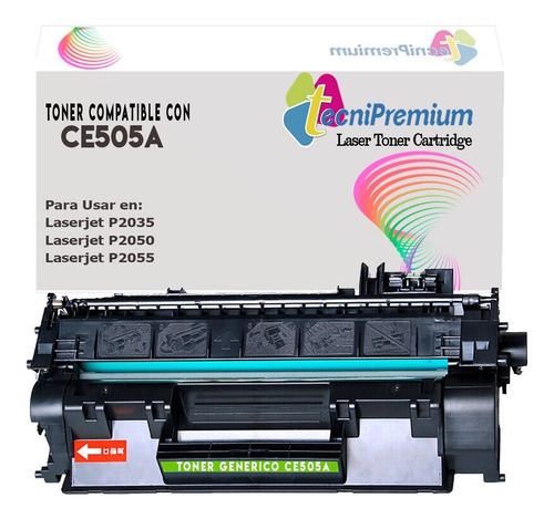 Toner 05a Ce505a Generico Para Impre P2035 P2050 P2055