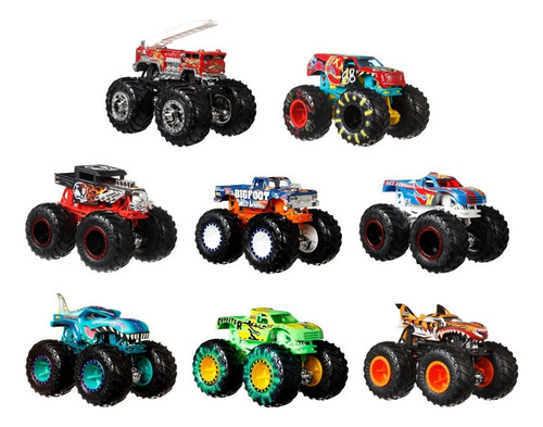 Hot Wheels Monster Trucks Vehículo 1:64 Modelo Variable Varios