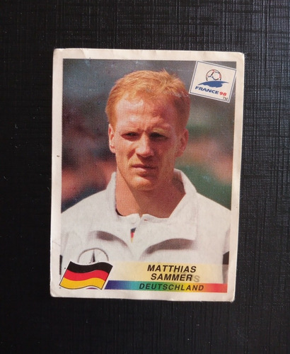 Figurinha Alemanha Matthias Sammer Copa Do Mundo 1998 F40