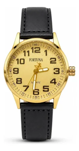 Relógio De Pulso Masculino Fortuna Old Money Minimalista