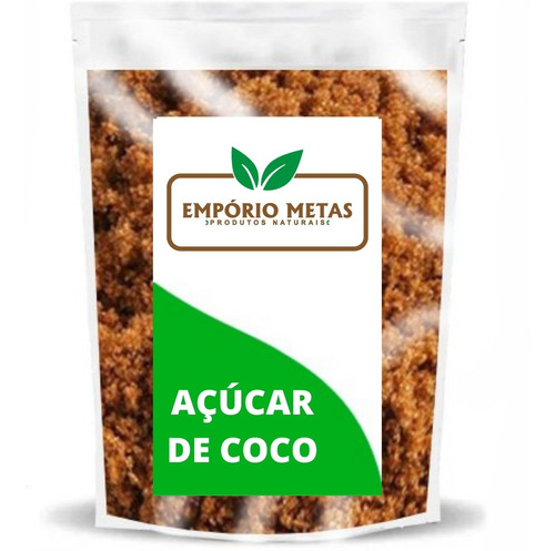 Açucar De Coco - 500g Pura - Empório Metas