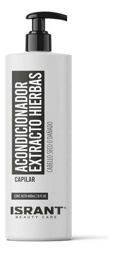 Isrant Acondicionador Capilar Extracto De Hierbas 480ml Seco