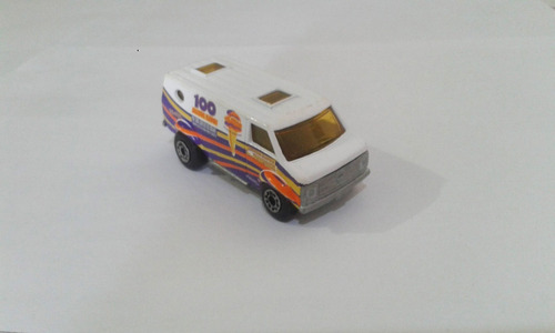 Chevy Van Snack Truck Ice Cream Customizada Matchbox Imk1