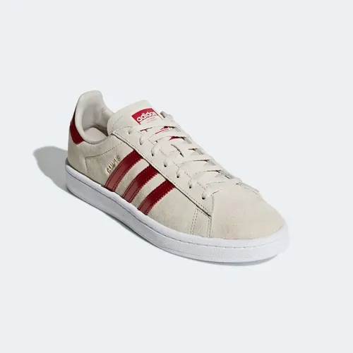 Tenis adidas Campus W Mujer Beige Rojo Nuevos Originales | sin intereses