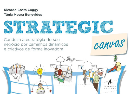 Strategic canvas: conduza a estratégia do seu negócio por caminhos dinâmicos e criativos de forma inovadora, de Caggy, Ricardo Costa. Starling Alta Editora E Consultoria  Eireli, capa mole em português, 2018