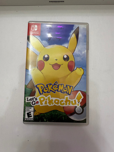 Pokémon Lets Go Pikachu - Físico Nintendo Switch (Usado)