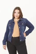 Comprar Camperas Jean Mujer Talles Grandes Modelo Clásico 