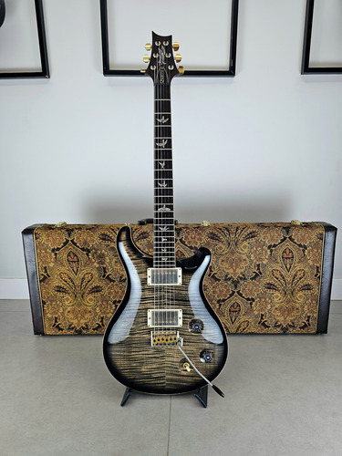 Prs Modern Eagle Quatro Me4 Charcoal Burst Killer 2012 Usa Destro Cinza-escuro Ébano (Usado)
