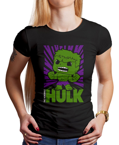 Polo Dama Hulk Cartoon (d1537 Boleto.store)