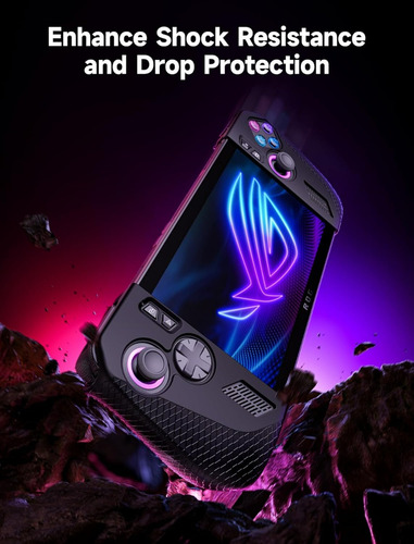 Capa De Proteção Jsaux Silicone Grip Compatível Com Rog Ally X, Rog Ally X Grip, Acessórios Asus Rog Ally X, Conjunto De Capa De Silicone