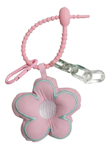 Flor Chaveiro Porta-chaves Pendurado Ornamento Para Bolsa