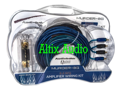 Kit De Instalación Audiobahn Murder  Murder-8g Calibre #8