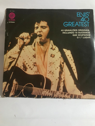 Lp Duplo - Elvis Presley - Elvis'40 Greatest