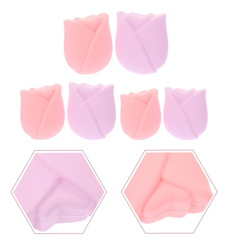Fundas Protectoras De Silicona Para Brochas De Maquillaje A
