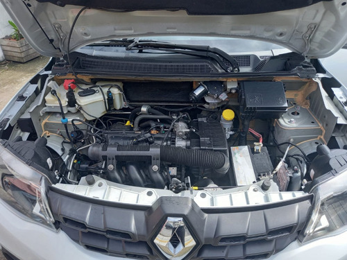 Imagem 9 de 9 de Kwid Zen 1.0 2019 Branco Completo Ipva 2022 Pago