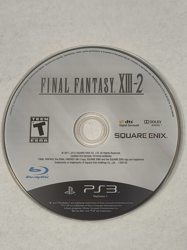 Final Fantasy Xiii-2 Playstation 3 Usado (Usado)