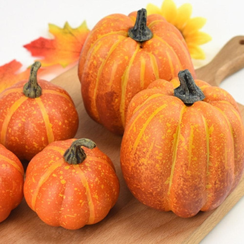 Maquetas De Calabazas Falsas Para Halloween, Manualidades, 8