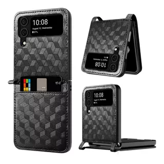 Funda De Cuero Pu Para Samsung Galaxy Z Flip 4 5g