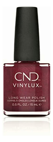 Cnd Vinylux Weekly Nail Polish, Crimson Sash, 0.5 Fl. Oz,
