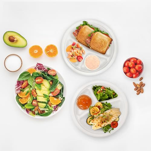 Platos De Papel Freshware - Plato Desechable De 10 Pulgadas,