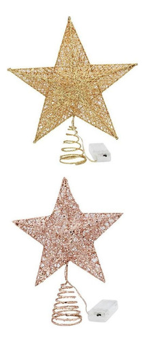 2 Luces Decorativas En Forma De Estrella Para La Parte Del