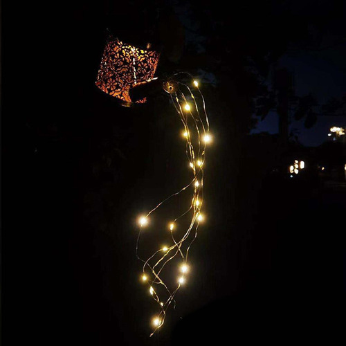 . 2 Luces De Estaca De Jardín Solares Impermeables Al Aire