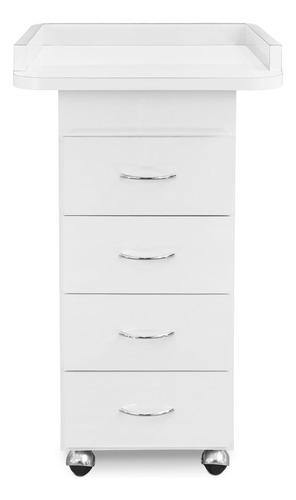 Mesa Auxiliar Para Accesorios Spa Color Blanco