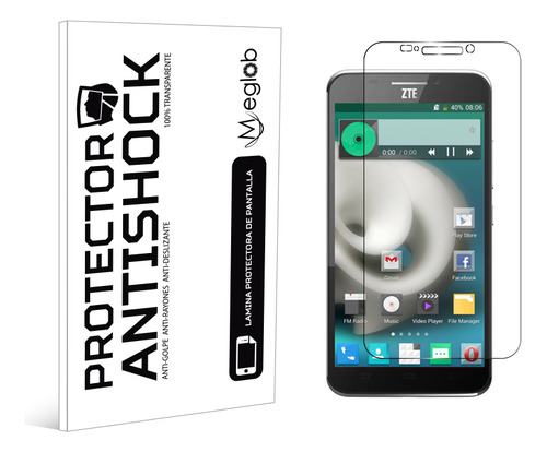 Protector De Pantalla Antishock Para Zte Grand S Ii Td