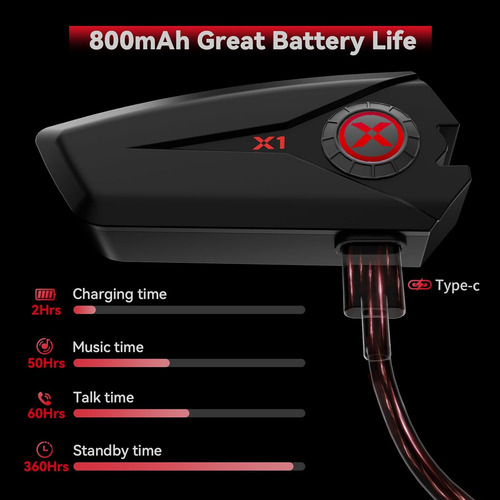 Auriculares Bluetooth Ip67 Para Casco De Motocicleta