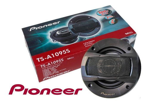 Imagen 2 de 4 de Cornetas Pioneer De 4 Pulgadas Altavoz 2 Vias 200 Watts