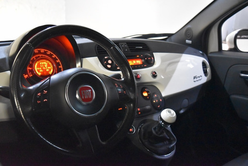 Fiat 500 1.4 16v Sport Nafta 2013 Color Blanco Imperdible!!