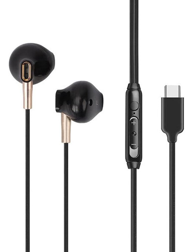 Fone Intra-auricular Vq-h35 Com Microfone 3.5mm Cabo 1.2m