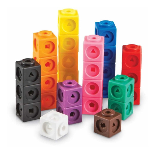 Learning Resources Mathlink Cubos Set 100 Piezas