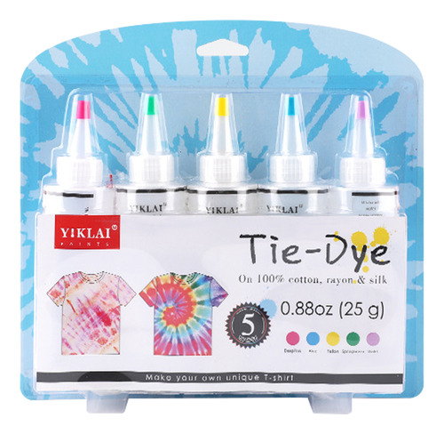 Bolsa De Pintura Tie Dye Paint Rubber Kids, 120 Ml, Botella