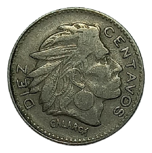 Colombia - 10 Centavos 1959 - Km 212.2 (ref C1) Empaste Cuño